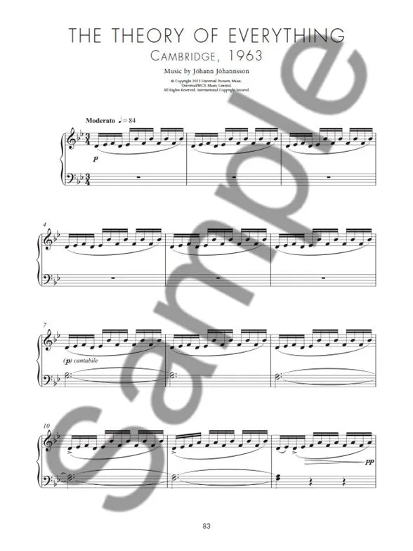 Film Scores For Solo Piano Book