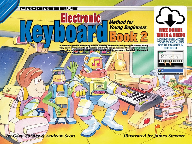 Progressive Electronic Keyboard Method For Young Beginners - Bundle A (Books 1,2,3)