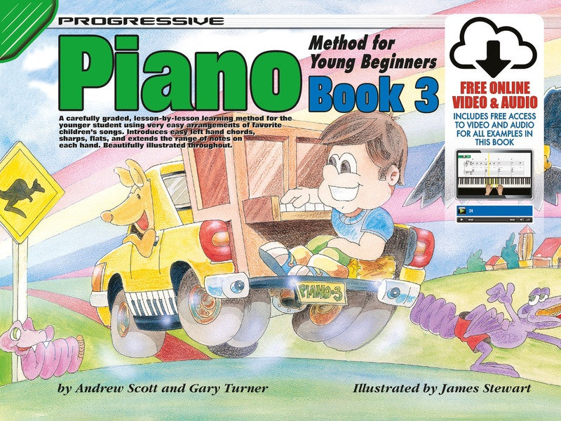 Progressive Piano Method For Young Beginners - Bundle A (Books 1,2,3)