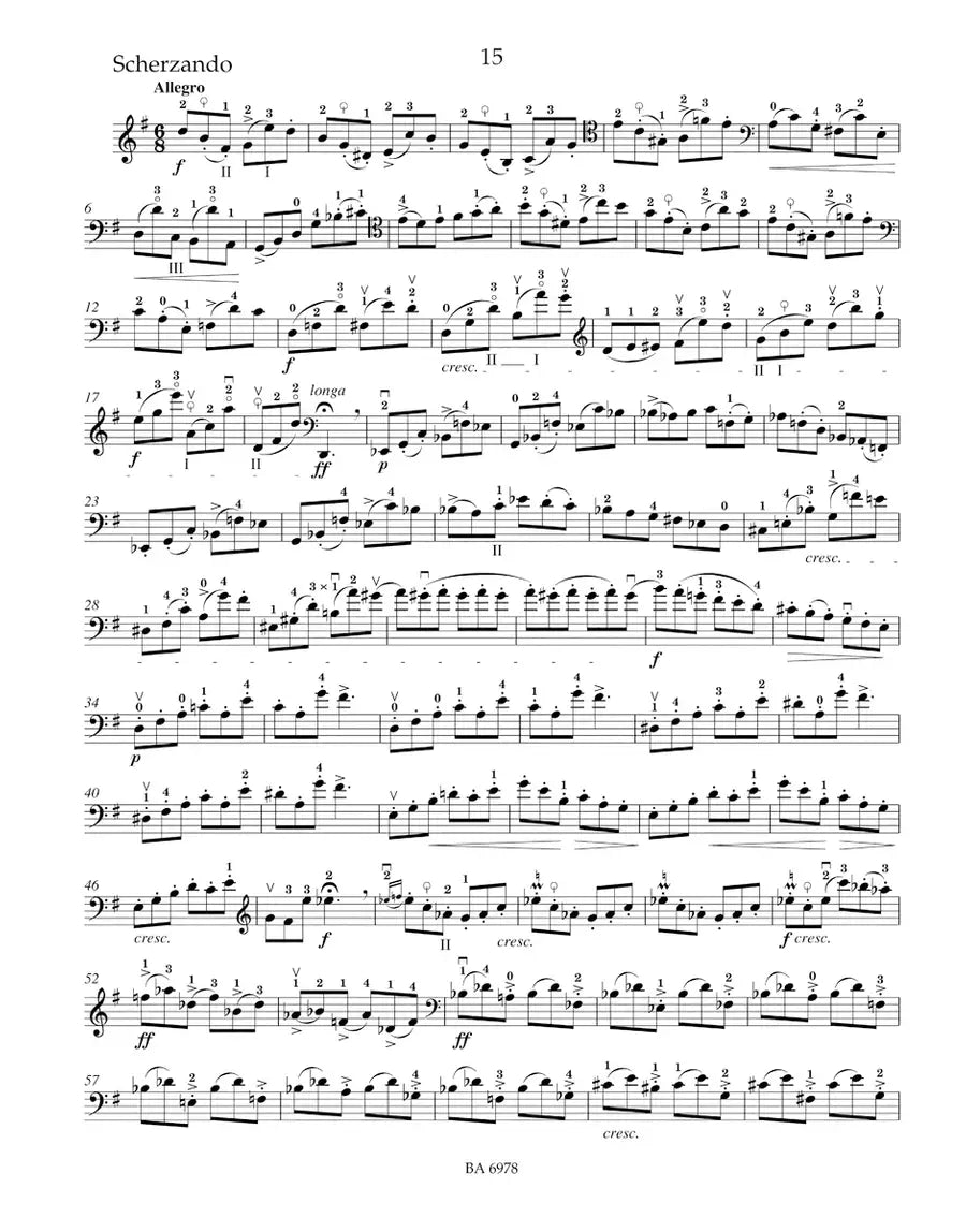 High School Of Cello Playing 40 Etudes Op 73