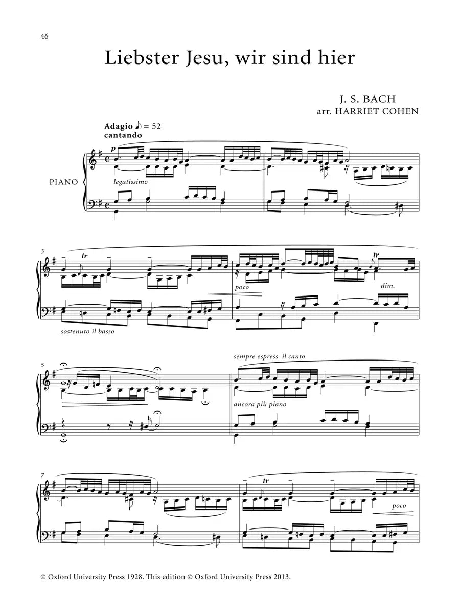 Bach Transcriptions For Piano Book