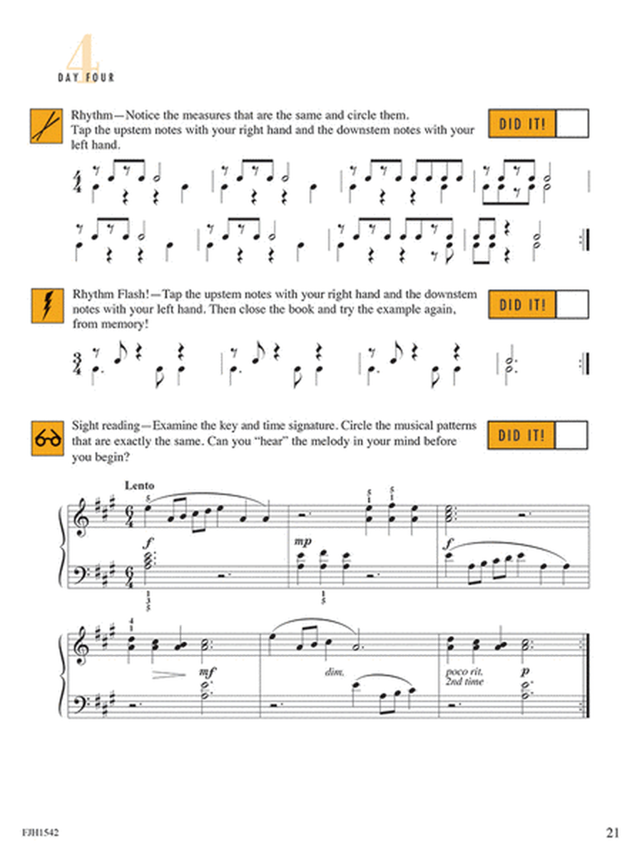 Sight Reading & Rhythm Every Day Book 4B