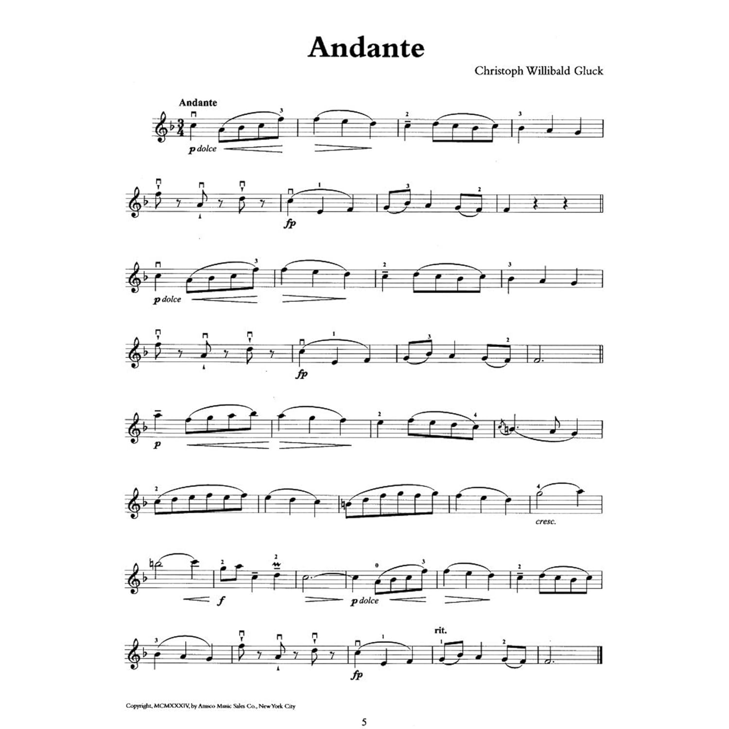 Album Of Violin Pieces Violin/Piano Efs6