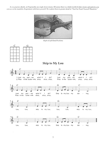 First Lessons Mandolin Book/Audio