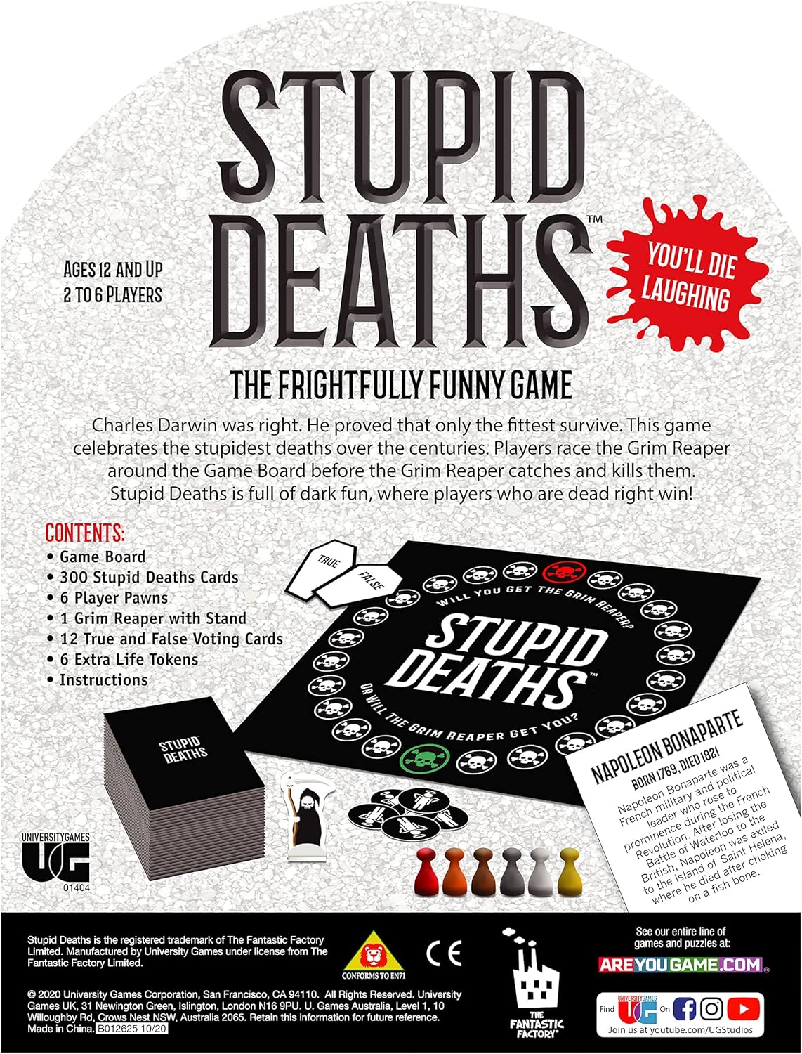 Boardgame: Stupid Deaths