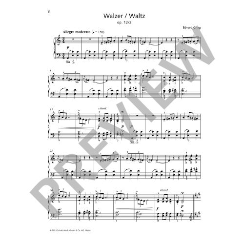 My First Grieg - Easiest Piano Pieces Book