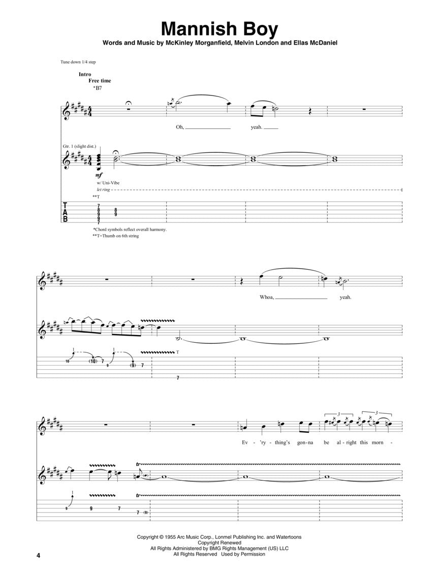 Jimi Hendrix - Both Sides Of The Sky Guitar Tab Book