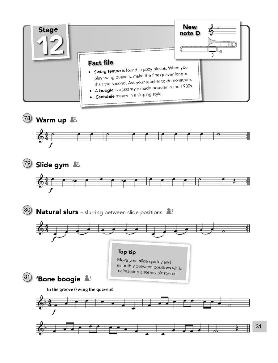 Faber Music - Trombone Basics (Treble Clef Edition) Book