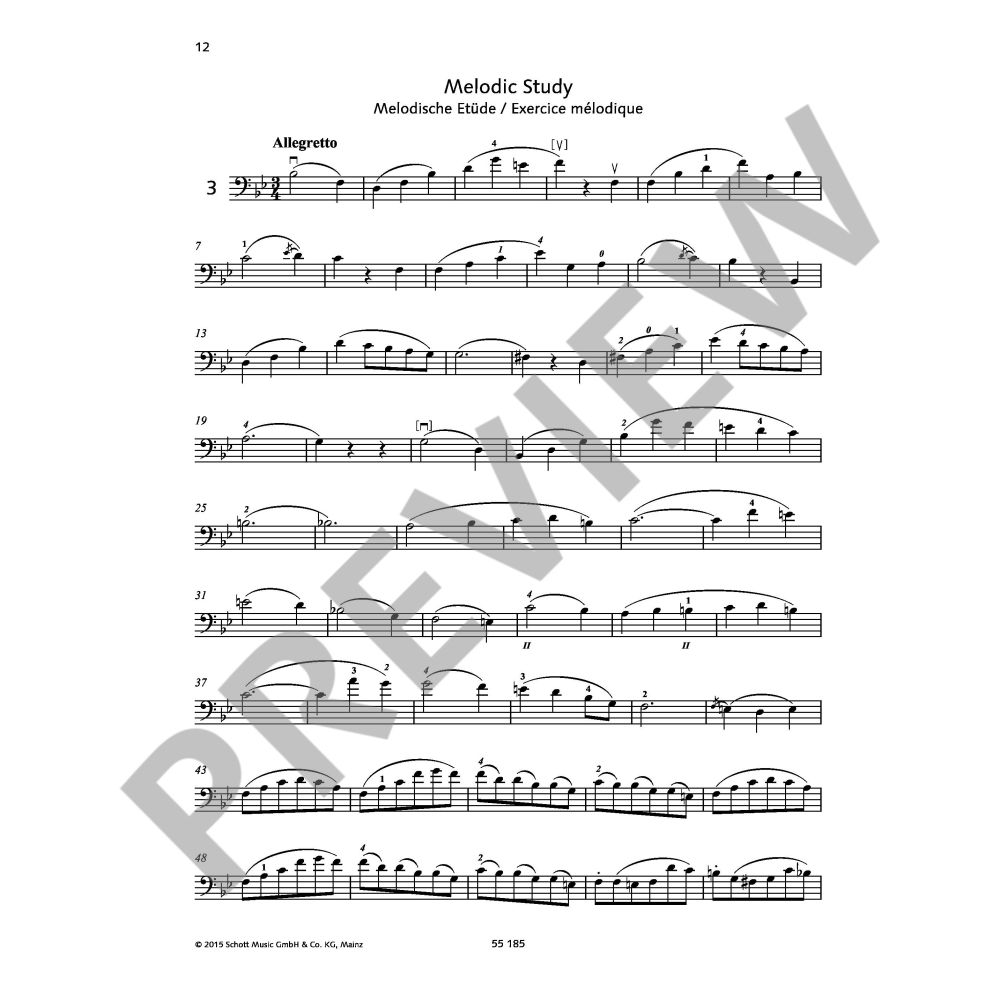 Sebastian Lee - 40 Melodious and Progressive Studies Op 31 Volume 1 Book