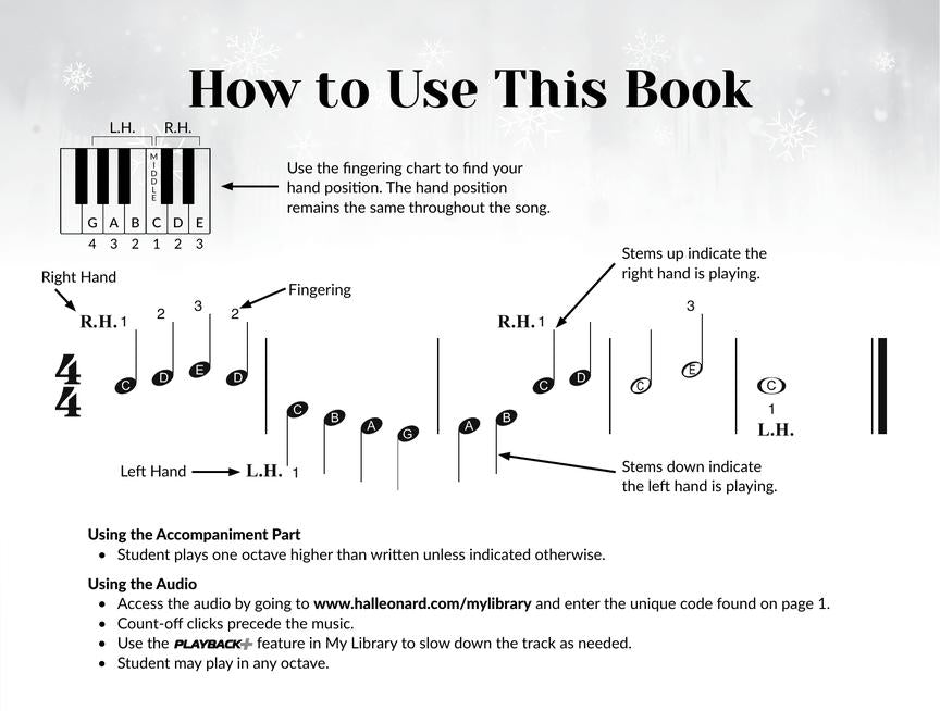 Christmas Songs for the Very Beginner Book/Ola