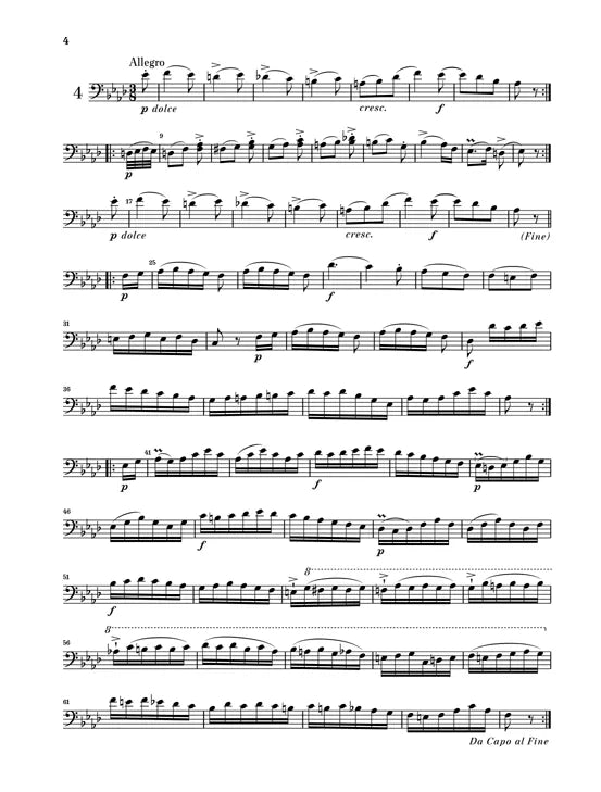 Dragonetti - 12 Waltzes Double Bass Solo Urtext