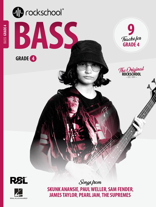 Rockschool Bass 2024+ - Teacher Bundle A (Debut to Grade 8 Books)