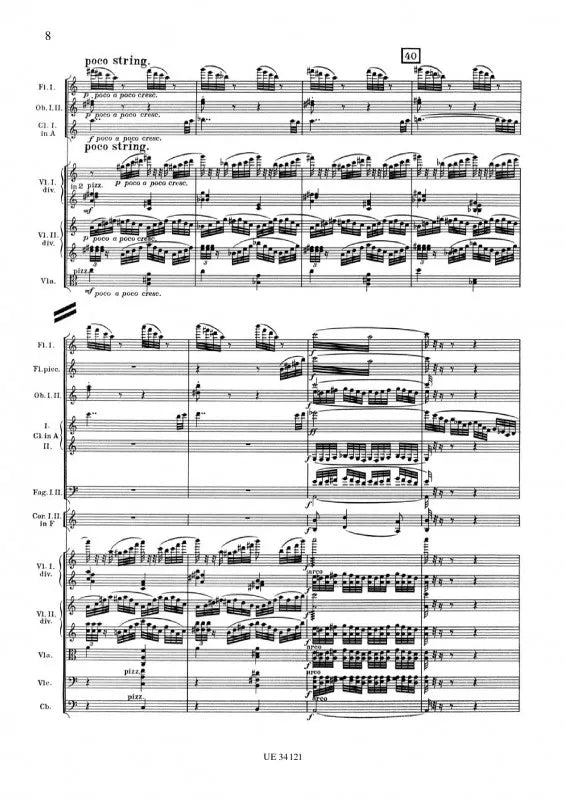 Kodaly - Dances Of Galanta Orchestra Study Score