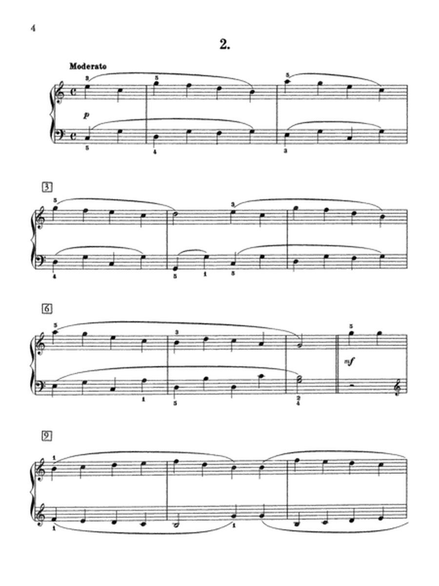 Duvernoy - 25 Elementary Studies Op 176 For Piano Book