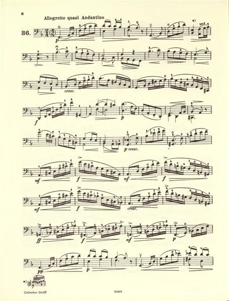 Dotzauer -  113 Exercises Volume 2 Nos 35-62 For Cello Book