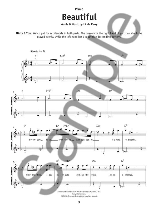 Really Easy Piano Duets - Pop Favourites Songbook (16 Pop Duets)