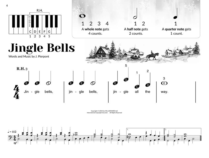 Christmas Songs for the Very Beginner Book/Ola