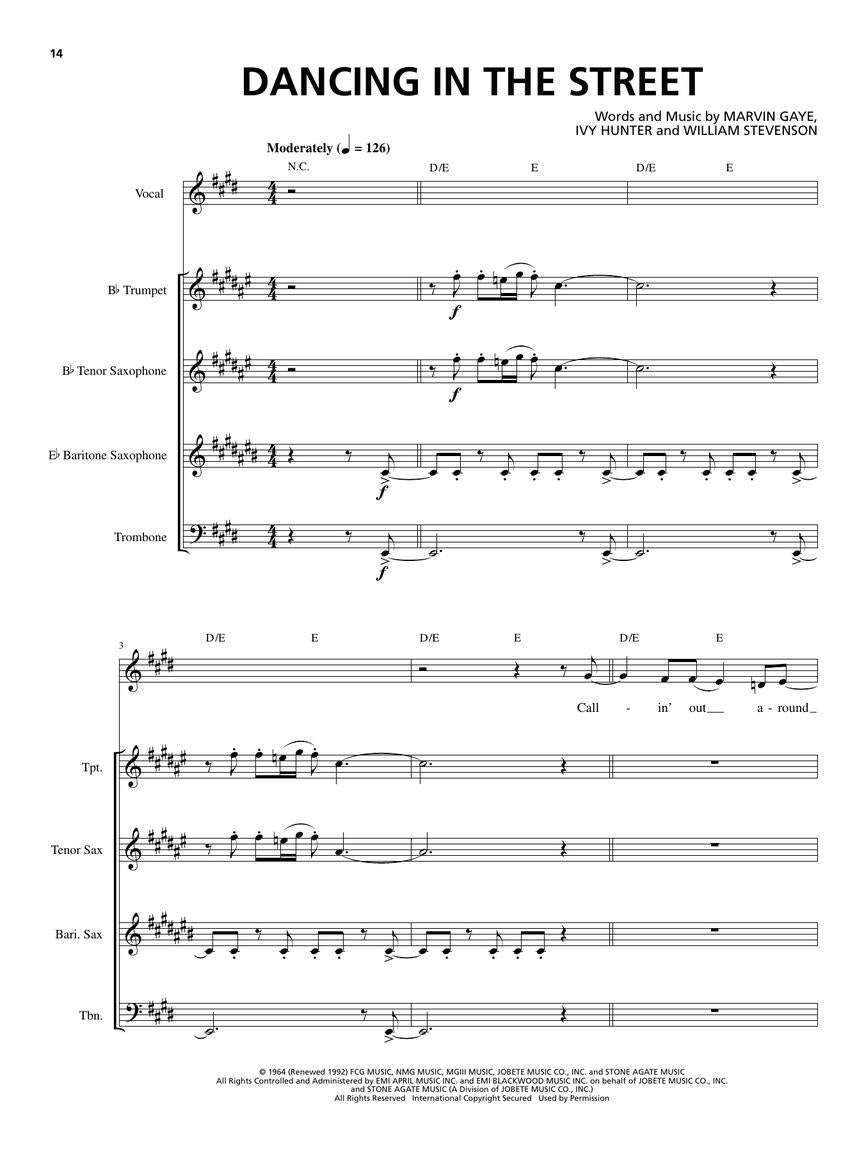 R & B Horn Section Transcribed Scores