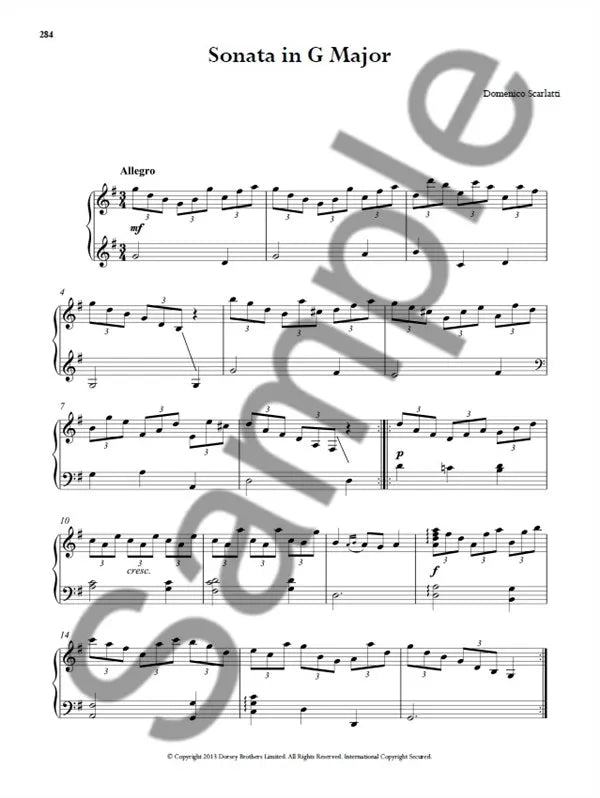 Library Of Baroque Music Piano Solo