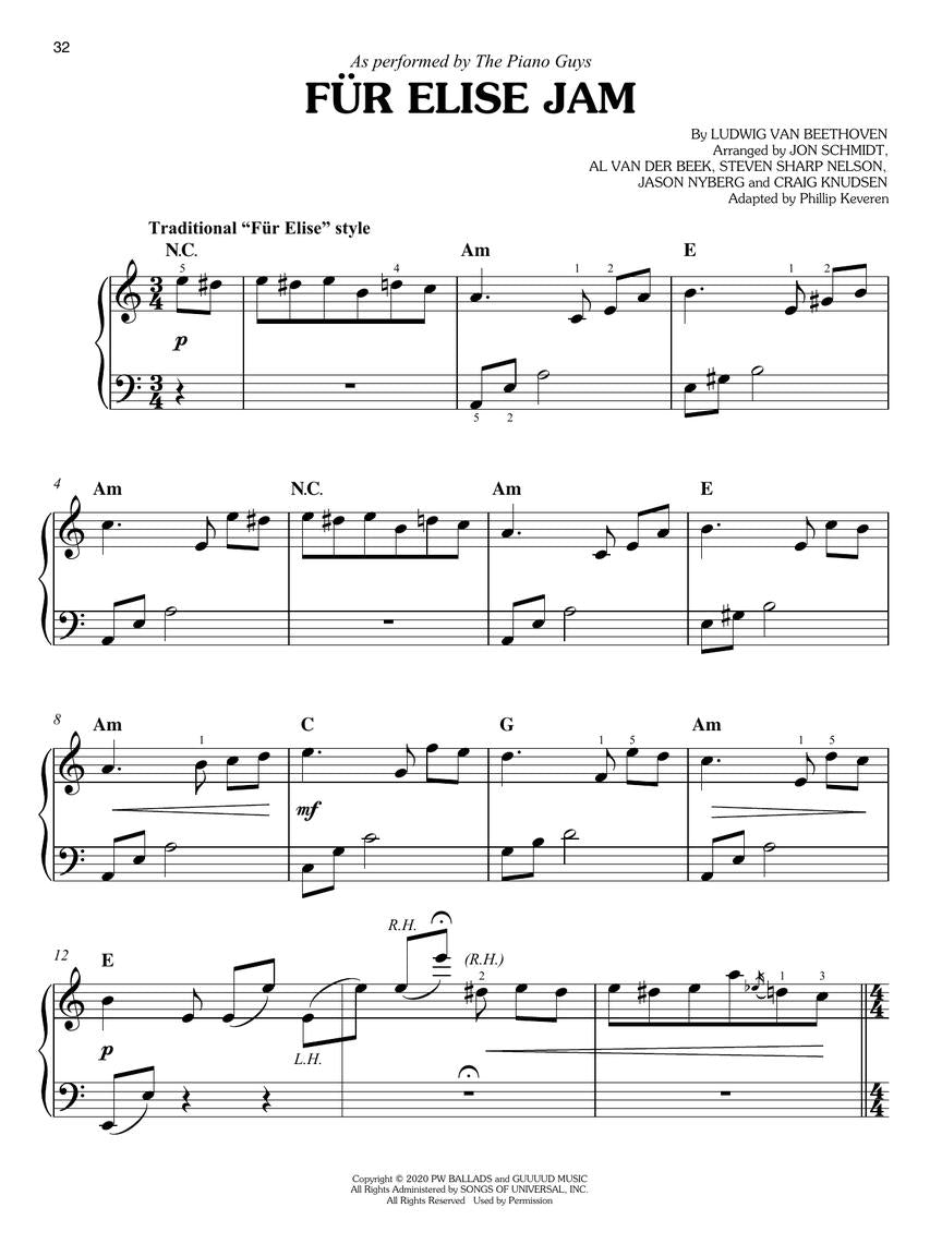 The Piano Guys - For Easy Piano Book