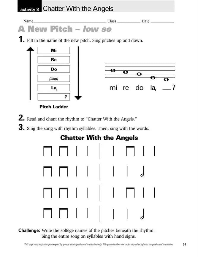 Kodaly In The Classroom - Intermediate Set 1 (Full Kit with Book/Cd)