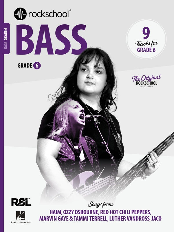 Rockschool Bass 2024+ - Teacher Bundle A (Debut to Grade 8 Books)