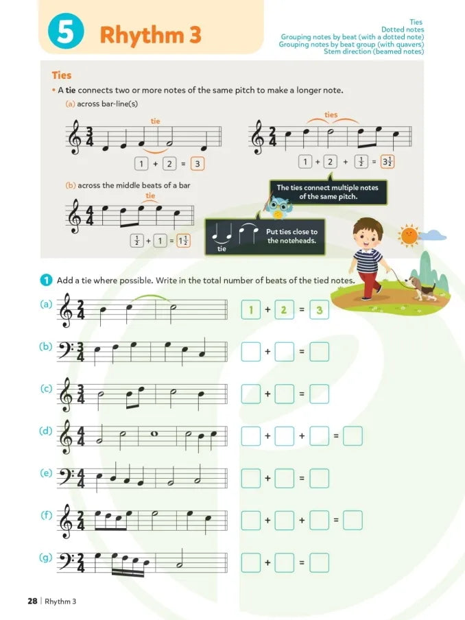 Music Theory For Young Musicians - Grade 1 Book (New 2024 Revised 4th Edition)