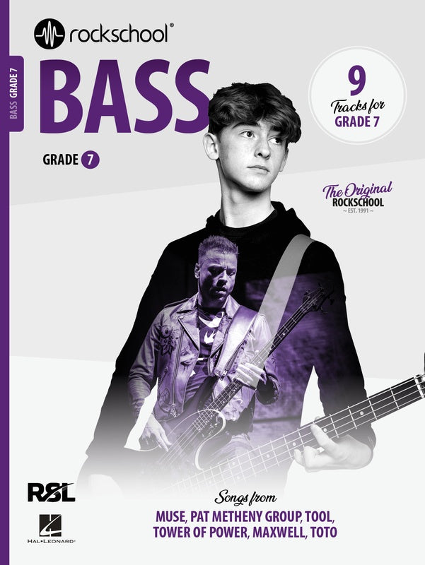 Rockschool Bass 2024+ - Teacher Bundle A (Debut to Grade 8 Books)