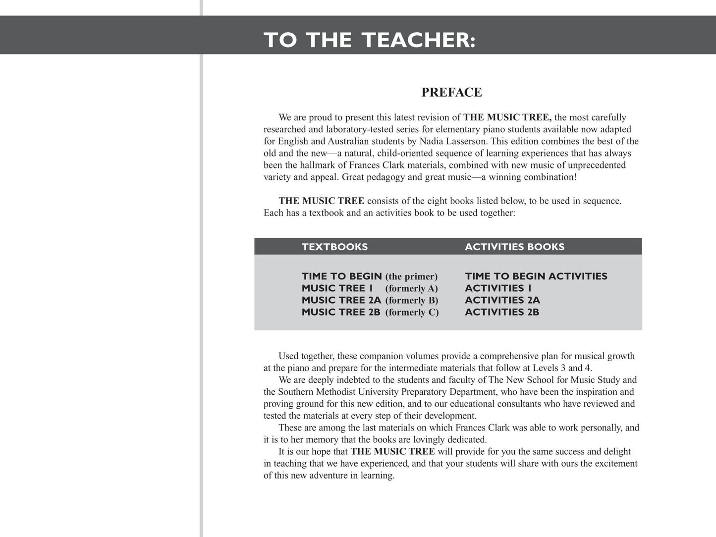 The Music Tree - Time To Begin Activities Book