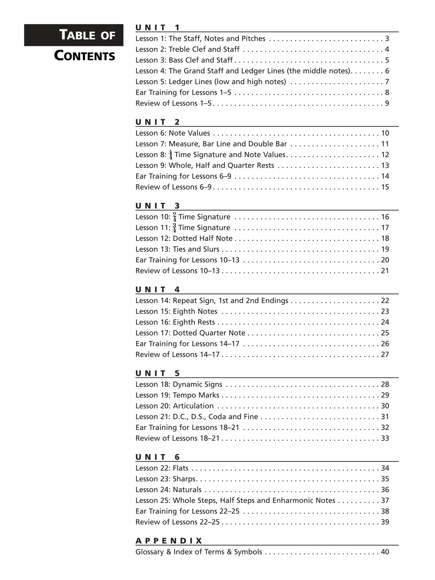 Alfred's Essentials Of Music Theory - Book 1