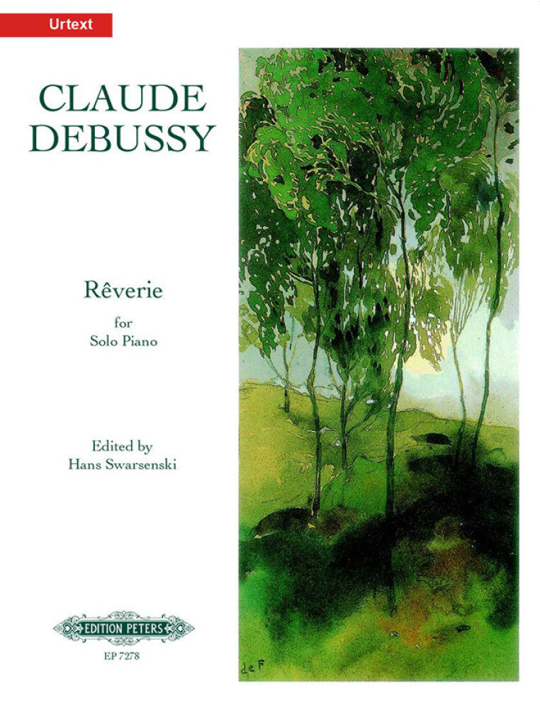 Claude Debussy - Reverie For Piano Solo Book