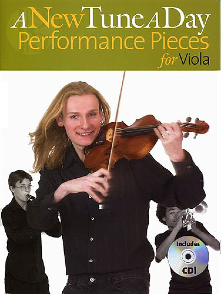 A New Tune A Day - Performance Pieces Viola Book and Cd (66 Songs)