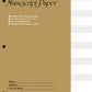 Standard Guitar Tab Manuscript Book - 6 Stave/8 Chord Diagrams (64 pages)