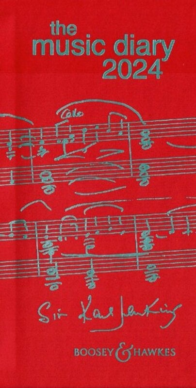 Boosey & Hawkes - Music Diary 2024 in Red