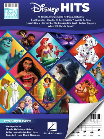 Disney Hits - Super Easy Piano Songbook