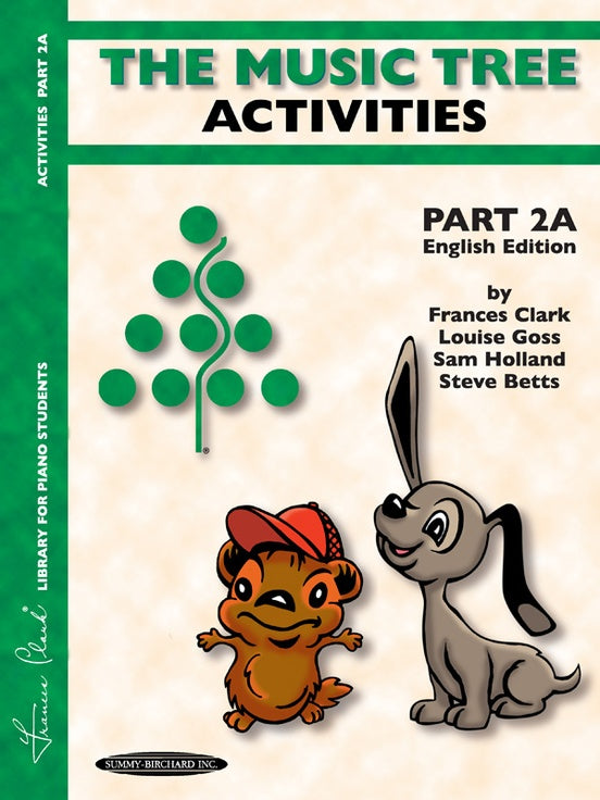 The Music Tree - Part 2A Activities Book