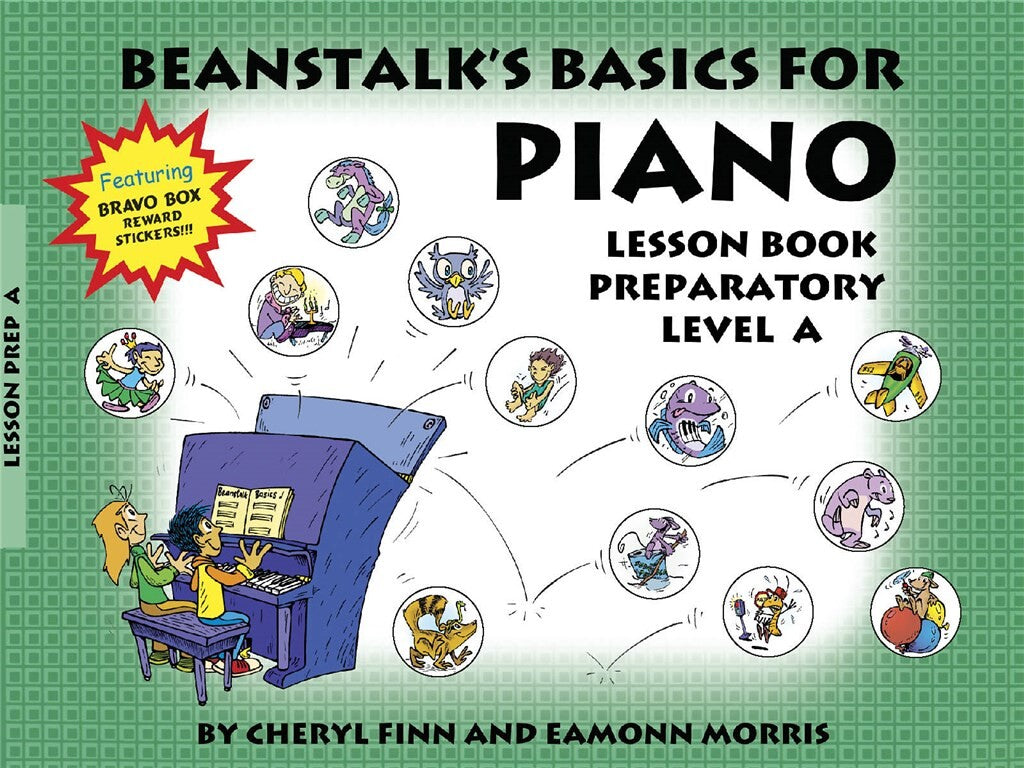 Beanstalks Basics For Piano - Lesson Preparatory Level A Book