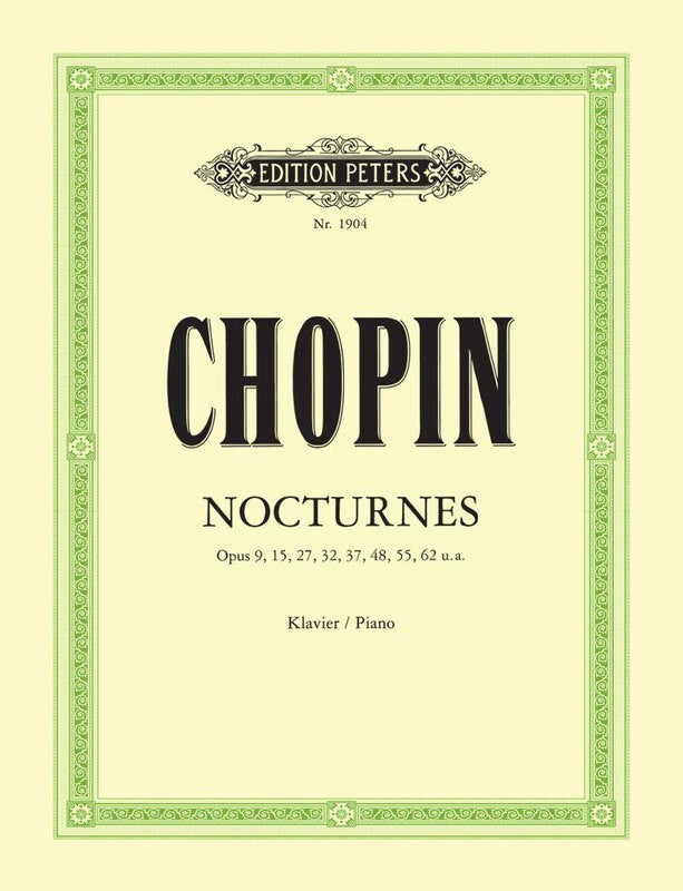 Chopin - Nocturnes Piano Solo Book