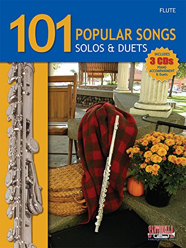 101 Popular Songs for Flute (Book/3 Cds)