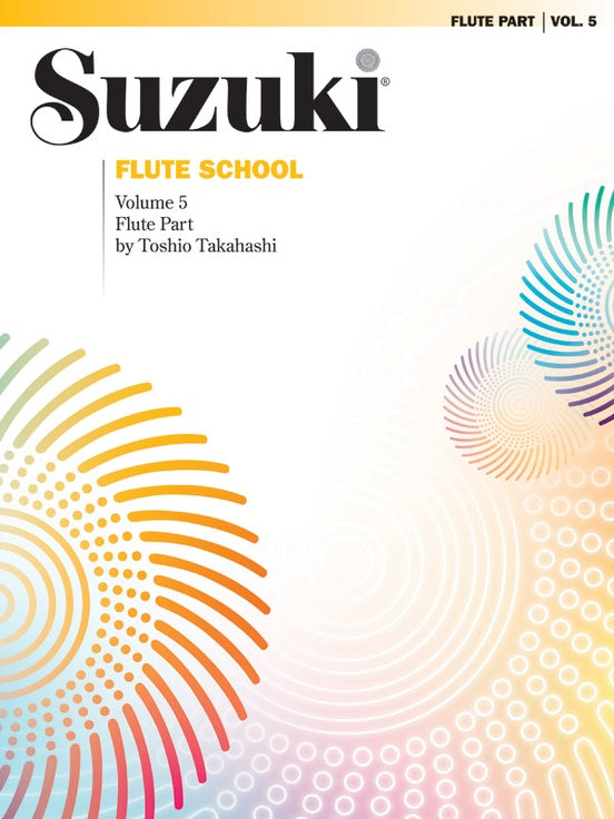 Suzuki Flute School - Volume 5 Flute Part Book (Revised Edition)