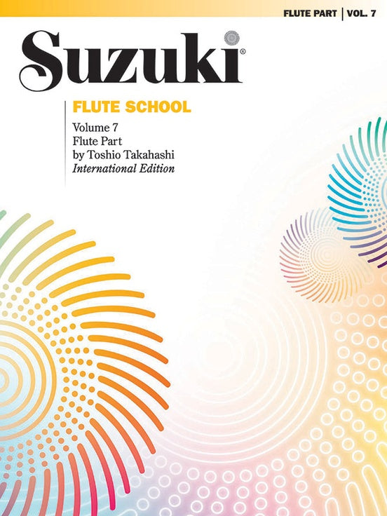 Suzuki Flute School - Volume 7 Flute Part Book (Revised Edition)