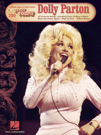 Dolly Parton - EZ Play Piano Volume 280 Songbook