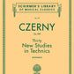 Carl Czerny - 30 New Studies in Technics Op. 849 Piano Book