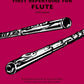 Sally Adams - First Repertoire For Flute Book