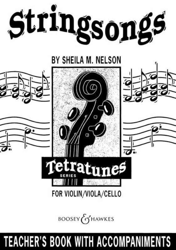 Boosey & Hawkes - TetraTunes Stringsongs Teacher's Book with accompaniments