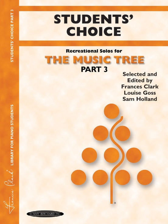 The Music Tree - Part 3 Students' Choice Book