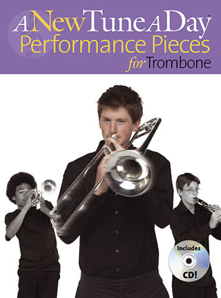 A New Tune A Day - Performance Pieces For Trombone Book/Cd (66 Songs)