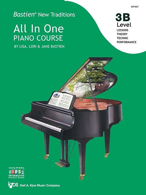 Bastien: All In One New Traditions - Level 3B Book