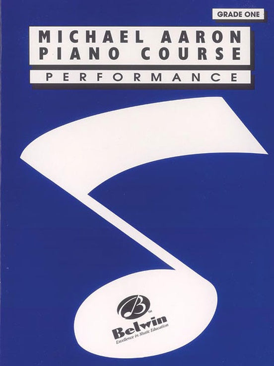 Michael Aaron Piano Course - Performance Grade 1 Book