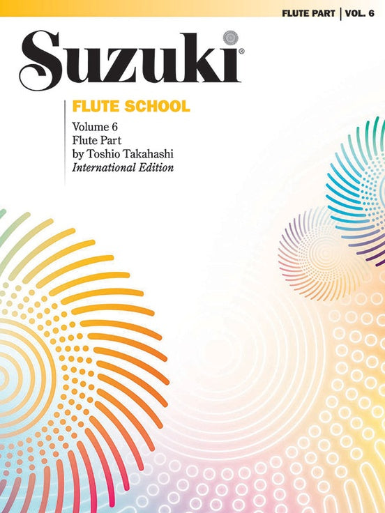 Suzuki Flute School - Volume 6 Flute Part Book